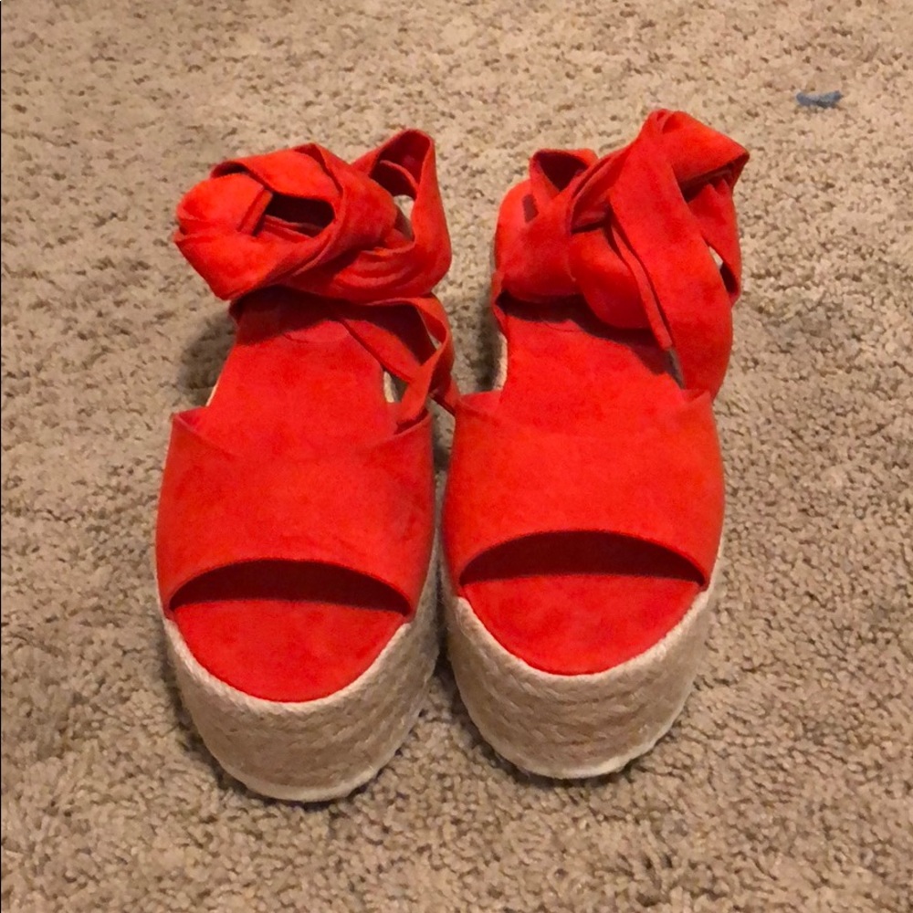 Espadrille Flatform Sandals